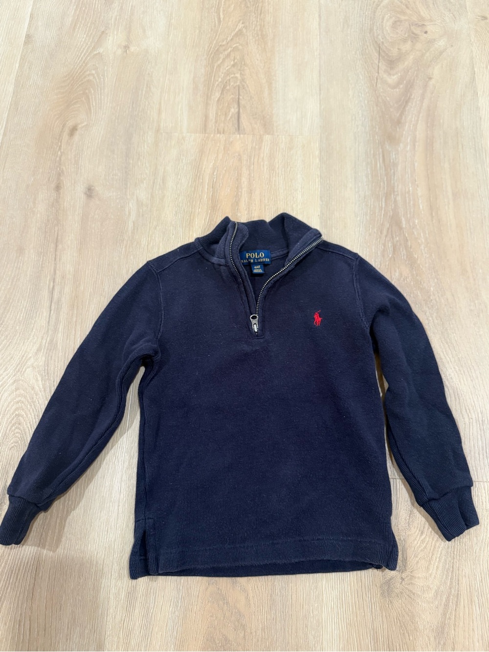 Boys Ralph Lauren half zip pullover - sz 4T